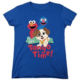 Sesame Street Furry Friends Forever Tango Time Short Sleeve Women´s Tee