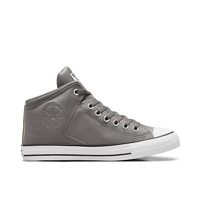 Converse Chuck Taylor All Star High Street Black Gray Leather Mens 12-12.5 4900266?wid=400&hei=400&  main image 2