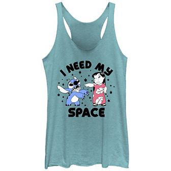 Disney's Lilo & Stitch Juniors' I Need My Space Racerback Graphic Tank