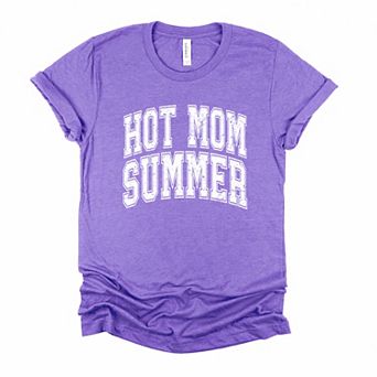 Hot Mom Summer Short Sleeve Graphic Tee