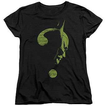 The Batman (2022) Question Mark Short Sleeve Women´s T-Shirt
