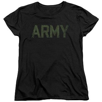 U.s. Army Type Short Sleeve Womens Tee