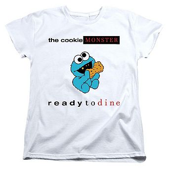 Sesame Street Ready To Dine Short Sleeve Women´s Tee