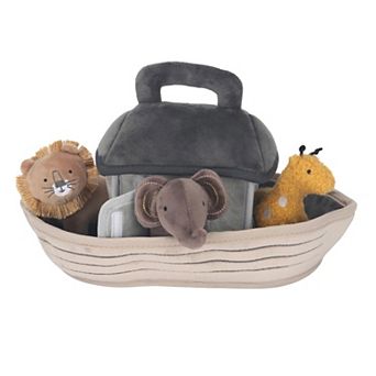 Lambs & Ivy Baby Noah Interactive Plush Boat/ark With Stuffed Animal Toys