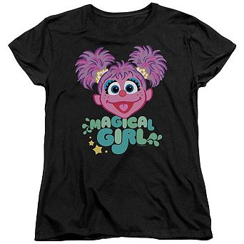 Sesame Street Scribble Head Short Sleeve Women´s Tee