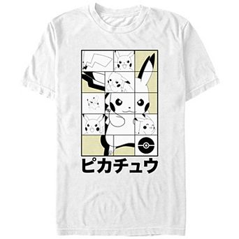 Men's Comfort Colors® Pokemon Pikachu Puzzle Box Graphic Tee