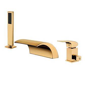 Roman Tub Faucet With Hand Shower Bathtub Faucet Set