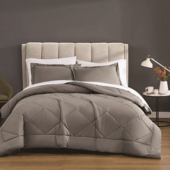 Cannon Solid Percale Comforter Set