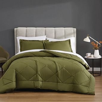 Cannon Solid Percale Comforter Set