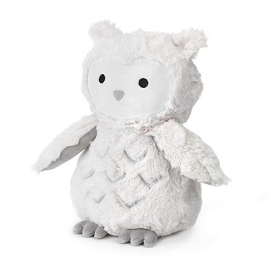 Lambs & Ivy Luna White/gray Plush Owl Stuffed Animal - Luna