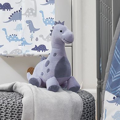 Bedtime Originals Roar Blue Plush Dinosaur Stuffed Animal - Rex