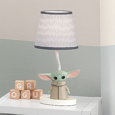 Lambs & Ivy Star Wars The Child/baby Yoda Nursery Lamp With Shade And Bulb