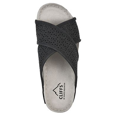 Cliffs by White Mountain Collet Women's Wedge Sandals
