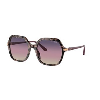 Women's Vogue VO5561S 56mm Acetate Gradient Irregular Sunglasses