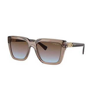 Women's Vogue VO5575SB 55mm Injected Gradient Butterfly Sunglasses
