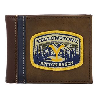 Men's Yellowstone Dutton Ranch Bifold Wallet