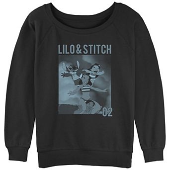 Disney's Lilo & Stitch Surfing Ohana Juniors' Graphic Slouchy Terry