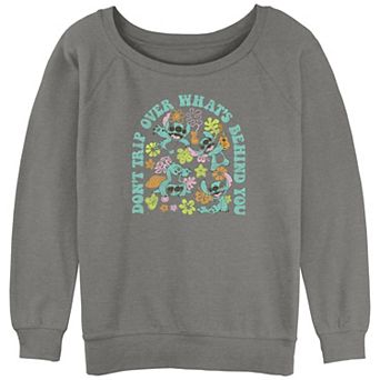 Disney's Lilo & Stitch Hippie Stitch Juniors' Graphic Slouchy Terry