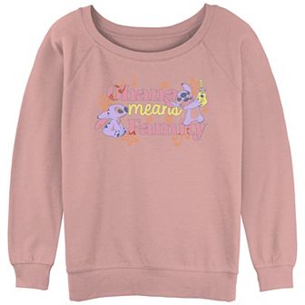 Disney's Lilo & Stitch Pineapple Eater Stitch Juniors' Graphic Slouchy Terry