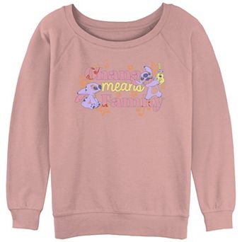 Disney's Lilo & Stitch Pineapple Eater Stitch Juniors' Graphic Slouchy Terry