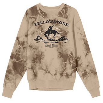 Juniors' Yellowstone Bucking Horse Long Sleeve Graphic Tee