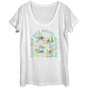 Disney's Lilo & Stitch Hippie Stitch Juniors' Graphic Tee