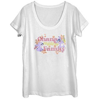 Disney's Lilo & Stitch Pineapple Eater Stitch Juniors' Graphic Tee