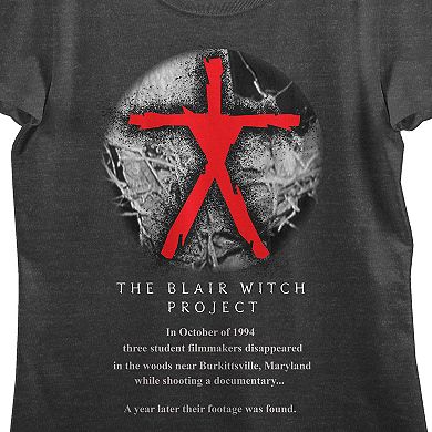 Juniors' Blair Witch Red Stick Figure Graphic Tee