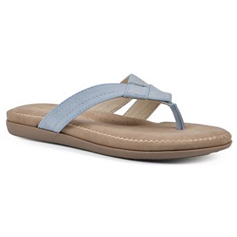 Cliffs by White Mountain Fateful Women's Comfort Thong Sandals