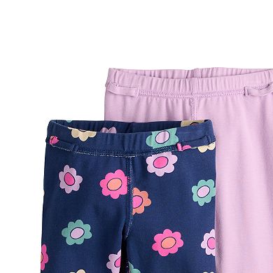 Toddler & Girls 4-12 Jumping Beans® 2-Pack Sensory Adaptive Leggings
