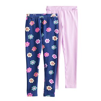 Toddler & Girls 4-12 Jumping Beans® 2-Pack Sensory Adaptive Leggings