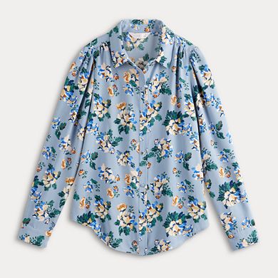 Women's LC Lauren Conrad Button Front Shirt