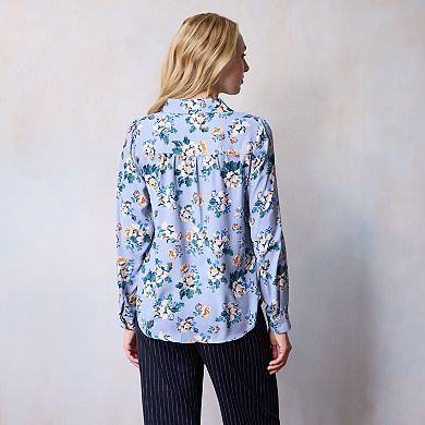 Women's LC Lauren Conrad Button Front Shirt