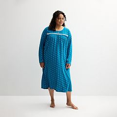 Womens Plus Nightgowns Cotton Sleepwear Clothing Kohl s