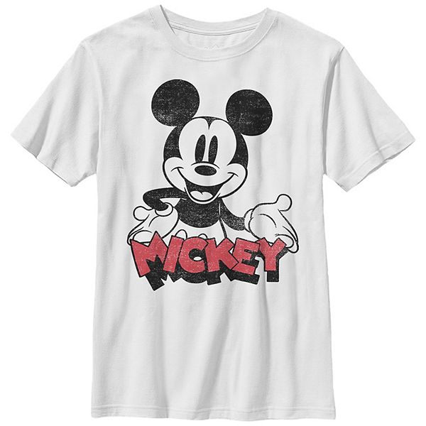 Disney's Mickey Mouse Happy Attitude Juniors' Graphic Tee