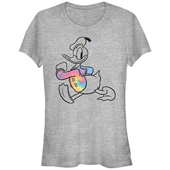 Disney's Donald Duck Tie Dye Ensemble Juniors' Graphic Tee