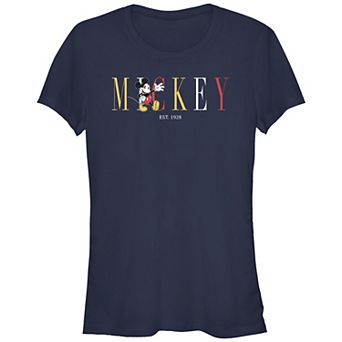 Disney's Mickey Mouse Est. 1928 Juniors' Graphic Tee