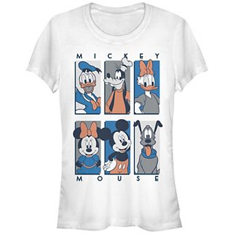 Disney's Mickey Mouse And Friends Panels Juniors' Graphic Tee
