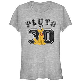 Disney's Mickey Mouse Classic Pluto 30 Juniors' Graphic Tee