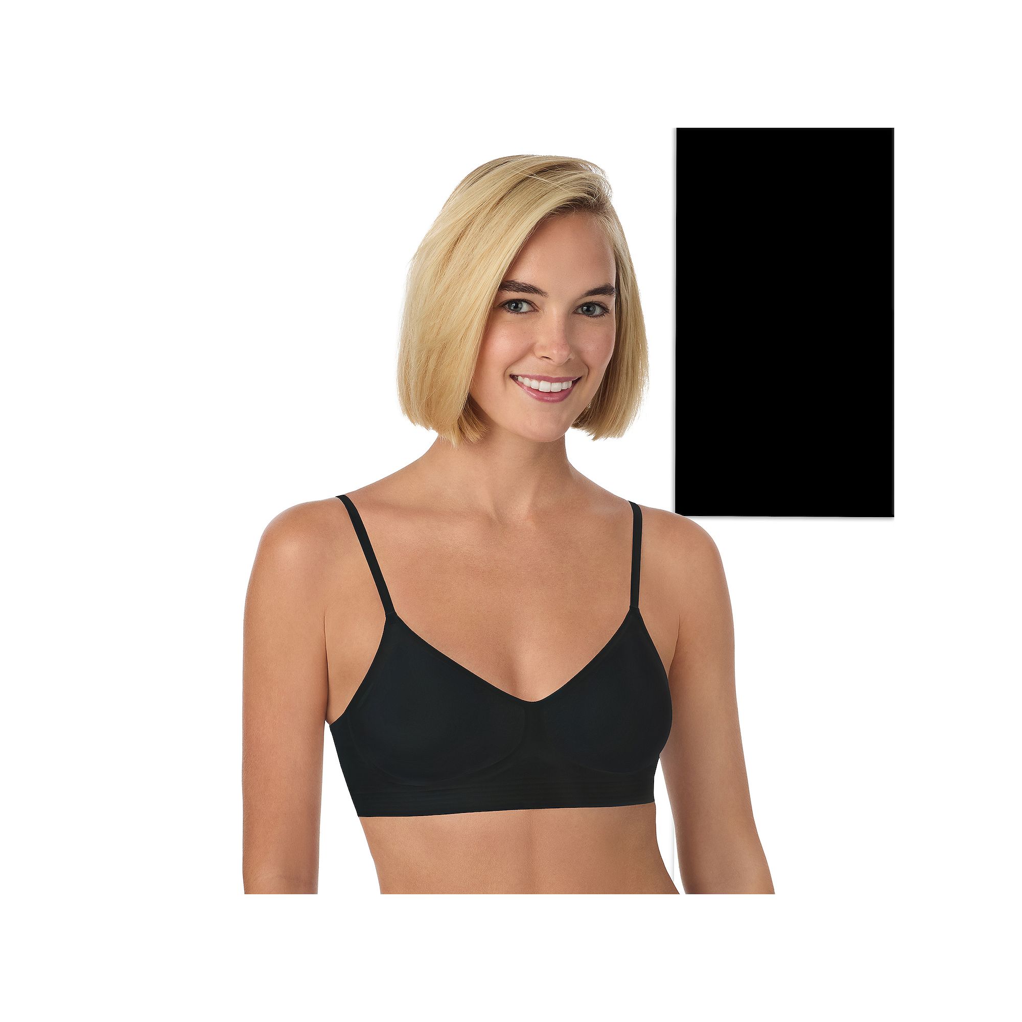 Juniors SO® 2-Pack Smooth Bonded Bra SO81001P2, Girls, Size: Small, Blac