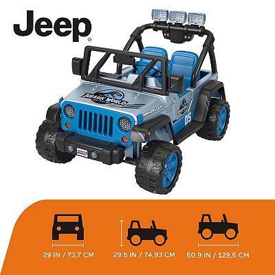 Jurassic world jeep ride on on sale