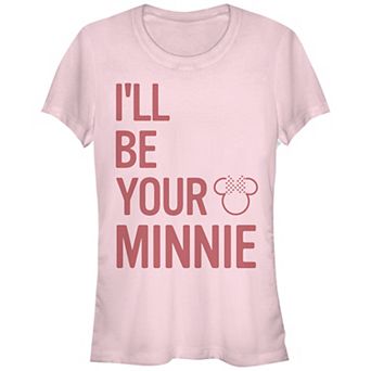 Disney's Minnie Mouse I'll Be Your Minnie Juniors' Graphic Tee