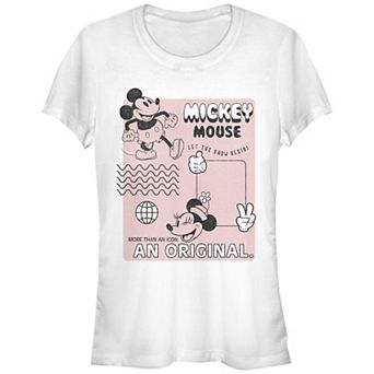Disney's Mickey Mouse And Minnie Originals Juniors' Graphic Tee