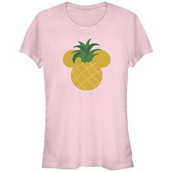 Disney's Mickey Mouse Pineapple Head Juniors' Graphic Tee