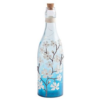 Studio 66 Dogwood Dreams Bottle LED Table Decor