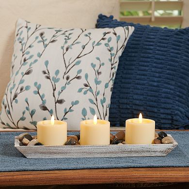 Studio 66 Shiloh LED Candle Tray Table Decor