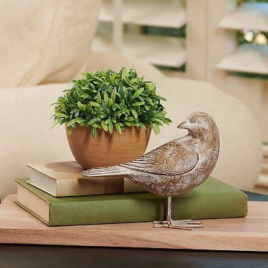 Studio 66 Marlo Wooden Bird Table Decor