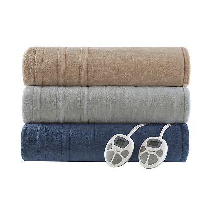 Cuddl Duds Heated Plush Blanket