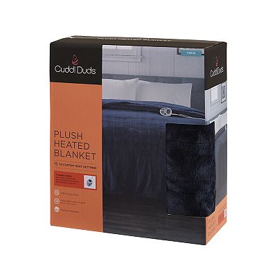 Cuddl Duds Heated Plush Blanket