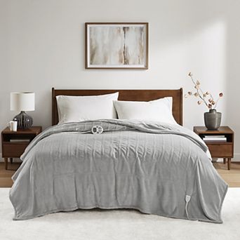 Cuddl Duds® Heated Plush Bed Blanket